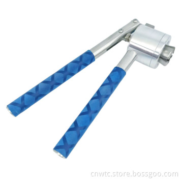 Manual Perfume Vial Crimper for Sealing 20mm and 13mm Caps on Flip-top Vials